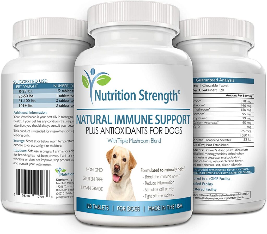 Nutrition Strength Immune Support for Dogs