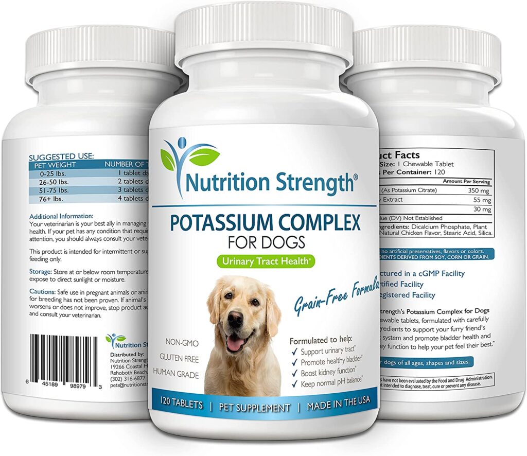 Nutrition Strength Potassium for Dogs